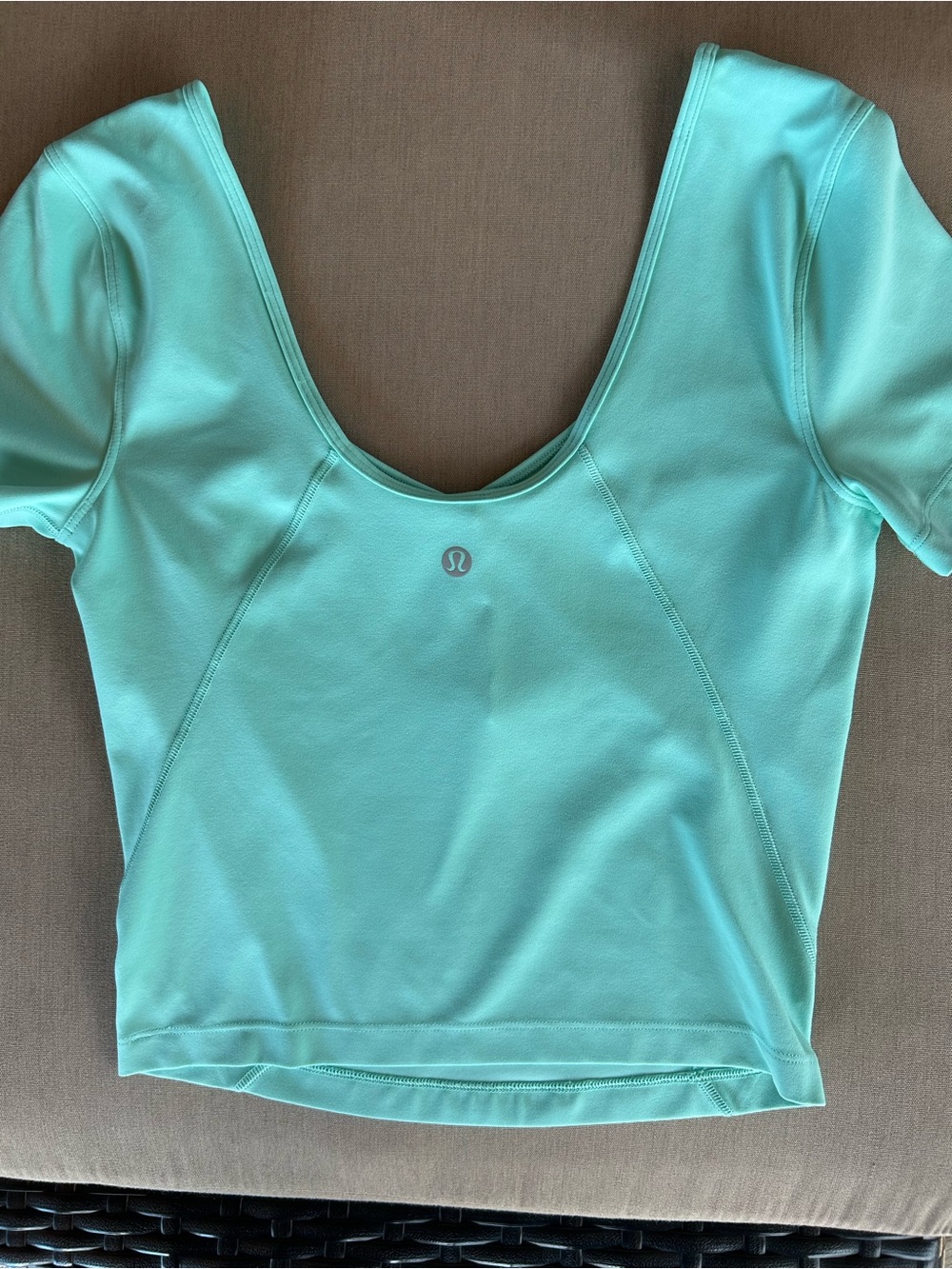 lululemon Align Scoop Neck Top in Aqua
